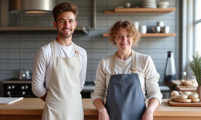 Vores grundlæggere i det åbne bageri i København